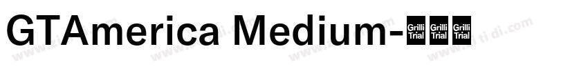 GTAmerica Medium字体转换